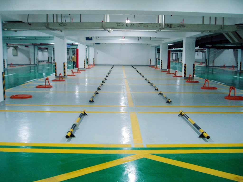 宜宾停车场车位划线厂家|地下车库划线厂家价格 